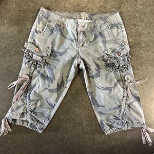 American Rag Vintage 2000s shorts Bermudas size 1 Camo camouflage